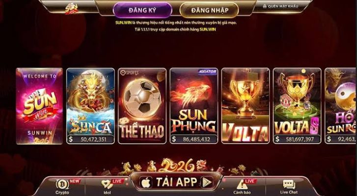 Sunwin – Nhà Cái Cá Cược Trực Tuyến Uy Tín